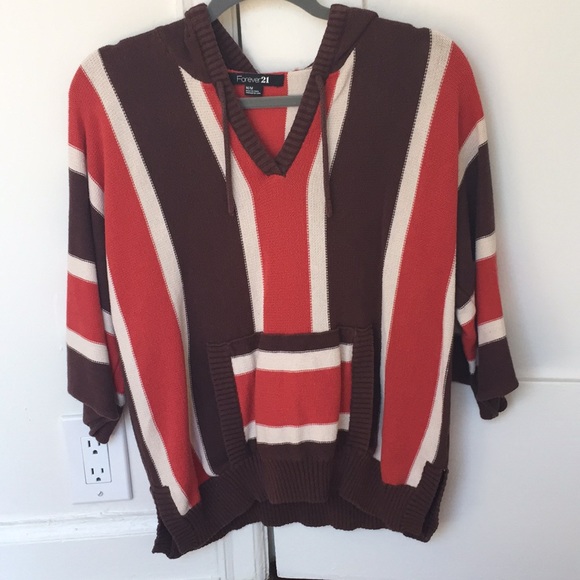 Patterned Forever 21 Hoodie - Picture 1 of 4